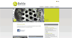 Desktop Screenshot of h-behle.de