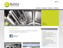 Tablet Screenshot of h-behle.de
